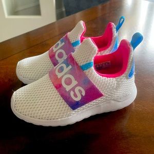GIRLS' ADIDAS TODDLER LITE RACER ADAPT 4.0 SUSTAINABLE RUNNING SHOES